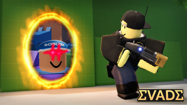 Key art resmi game Evade di Roblox